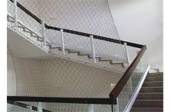 China Sus 304 Flexibility Balustrade Mesh 60*60 Mm Hole supplier