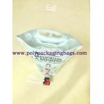 Juice Liquid Packaging PE 1.5L Stand Up Pouch With Spout / Spigot