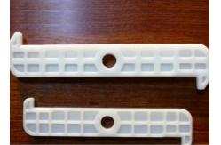 China White Diameter 520mm Inner Hole 90mm PP Gear For Electroplating Barrel supplier