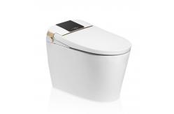 China Luxury Bathroom Sensor Electric Automatic Flush Wc Bidet Intelligent Smart Toilet supplier