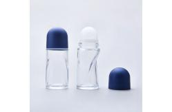 China Hot Stamping Empty Roller Ball Bottles Essential Oil Bottles With Plastic Roller supplier
