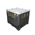 Folding plastic EU containers storage box for auto parts and foods