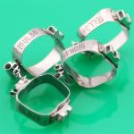 ROTH MBT Edgewise Metal Molar Separator Orthodontics With Tubes
