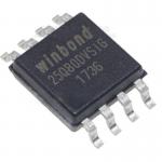 Winbond Elec 8 Mbit Nor Flash Chips SPI SOIC-8 W25Q80DVSSIG for sale