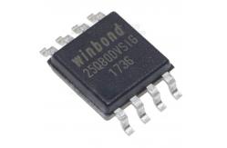 China Winbond Elec 8 Mbit Nor Flash Chips SPI SOIC-8 W25Q80DVSSIG supplier