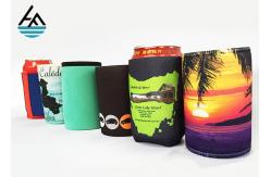 China Single Can Cooler Sleeve Neoprene Can Coolers For Reversible Beer Beverage supplier