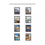 Wall Mounted Crystal Light Box 5000Lux Window Display Led Advertising Display Board for sale