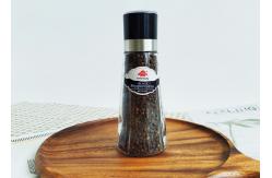 China Big Capacity Glass Salt and Pepper Grinders Refillable Grinder supplier