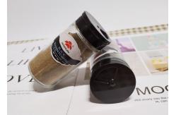 China Adjustable Cap Seasoning Glass Jars For Kitchen Use supplier