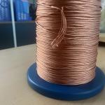 2UEW-F Class 155 0.03mmx2000 Twisted Copper Litz Wire for sale