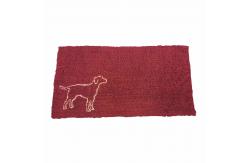 China Absorbent 2.5cm Cat Litter Mats 100% Polyester Microfiber supplier