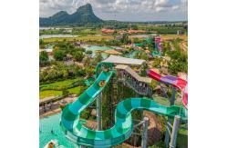 China High Speed Water Slide Thrilling Aquatic Playground Equipment supplier