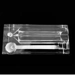 Excellent Optical Clarity Quartz Rinse Tank for Custom Quartz Apparatus Optimize Process