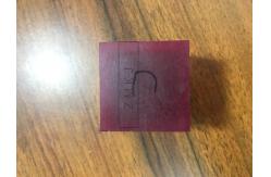 China High Frequency Sapphire Single Crystal Titanium Doped Red Density 3.98 G/Cm3 supplier