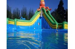 China Ocean Theme Inflatable Combo Bounce House Attraction Slide Pool Water Games supplier