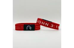 China Comfortable Stretchy Elastic RFID Wristband TK4100/EM4200 Silkscreen Printing supplier