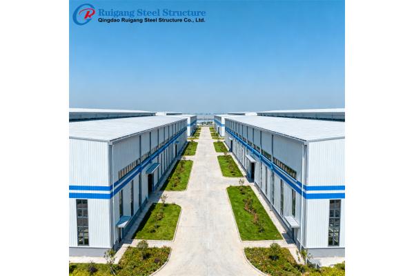 Prefabricated Steel Structure Building with Q355/Q235B Steel Grade, Hot-Dip Galvanization, and 300 km/h Wind Load Resistance
