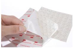 China Self Adhesive Transparent Silicone Rubber Custom Foot Pad supplier