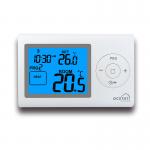 Double Function Electronic Room Thermometer , Seven Day Programmable Thermostat for sale