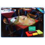 Full Range Color Disposable Tablecloth Made from PP Non woven fabric with Customized Printing for sale