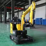 Road Machinery Electric Mini Excavator Small Bucket Hook Machine With Certification
