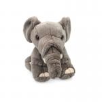 OEM Short Plush Long Nose Baby Elephant Stuffed Toy for sale