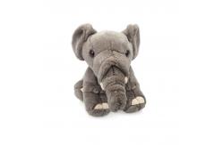 China OEM Short Plush Long Nose Baby Elephant Stuffed Toy supplier