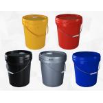 Snap On Lid Plastic Five Gallon Buckets UV Resistant For Industrial Applications for sale