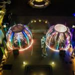Dome Bubble Tent House Height 2.8m With PC Aluminium Material for sale
