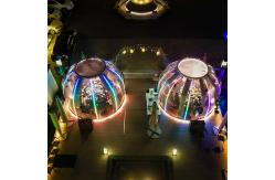 China Dome Bubble Tent House Height 2.8m With PC Aluminium Material supplier