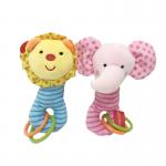 17 cm Colorful Soft Plush Infant Toys Lion & Elephant for Babies Education for sale