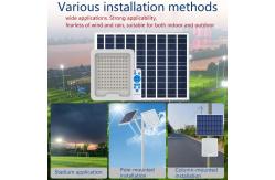 China 200W Cool White Solar Landscape Flood Lights With Remote Control supplier