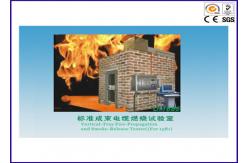 China UL1685 CE Vertical Flammability Tester , 2 Holder Building Material Testing Equipment supplier