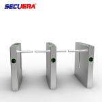 RFID Control Wide Channel Security Turnstile Gate Automatic Swing LED Indicator Function for sale