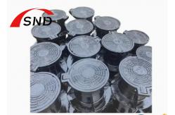 China Pressure Resistant  Round Casting Diameter Waterproof Manhole Cover Spray Paint supplier