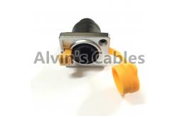 China Metal Round Waterproof RJ45 Connector IP65 Environmentally Friendly Materials supplier