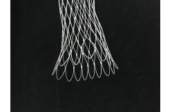 China Knotted Stainless Steel Mesh Bag , Hand Woven Interlocking Wire Mesh Bag supplier