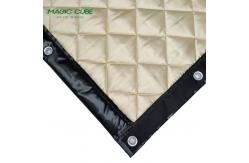 China Waterproof Canvas Outdoor Sound Barrier STC 17dB and Flame Retardant supplier