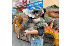 China Realistic Dinosaur Hand Puppet Customized for Dino Theme Park supplier