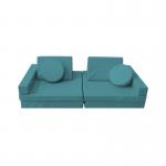 10PCS Modular Foam Play Couch Set No Inner Liner For Living Room for sale