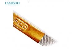 China Copper Wrapped Microblading Needles , Shading Eyebrows Microblading Blades supplier