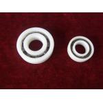 PTFE PVDF Plastic Ball Bearings Corrosion Preventive With Ceramic Or Stainless Balls for sale