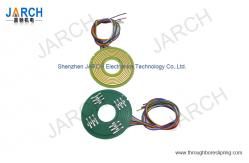 China Electrical Filling equipment Pancake Slip Ring , mini rotary swivel joint supplier