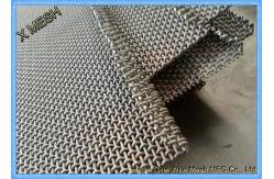 China Precision Woven Vibrating Screen Mesh With Bending Or Welding Hooks supplier
