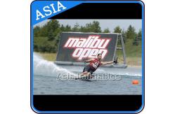 China Water Popular Advertising Inflatables Floating Billboard With Banner supplier