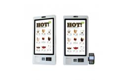 China Metallic Self Payment Kiosk Customized Customer Service For Commercial Catering supplier