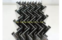 China 316l Vane Plate Wire Mesh Mist Eliminator With Custom Hooks / Frames supplier