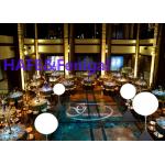 Customized Moon Inflatable Balloon Light 240VAC Banquet Hotel Decoration 130cm for sale