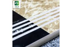 China Yellow Ceramic Staircase Tiles 300 x 1200mm Glossy Surface Texture supplier