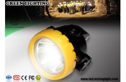 China PC Small All in one Rechargeable LED Headlamp / waterproof coal miners lamp supplier